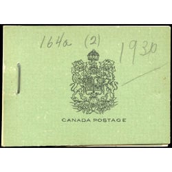 canada stamp booklets bk bk15a booklet king george v 1930