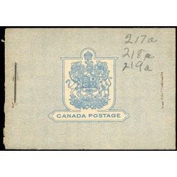 canada stamp bk booklets bk27 king george v 1935
