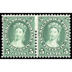 new brunswick stamp 8a queen victoria 5 1860 M FNG 001