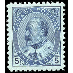 canada stamp 91 edward vii 5 1903 M VFNH 007