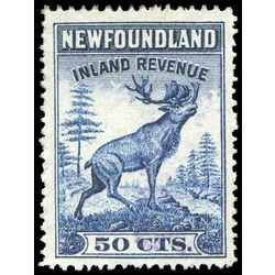 canada revenue stamp nfr29 caribou 50 1938