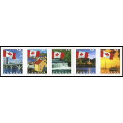 canada stamp 2076 80 flags 2004
