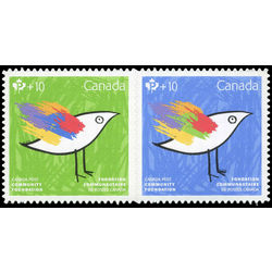 canada stamp b semi postal b24i canada post community foundation 2016
