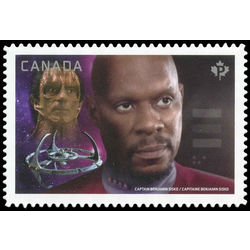 canada stamp 2988 captain sisko vs dukat 2017