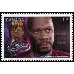 canada stamp 2983d captain sisko vs dukat 1 80 2017