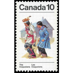 canada stamp 581iii iroquoian couple 10 1976