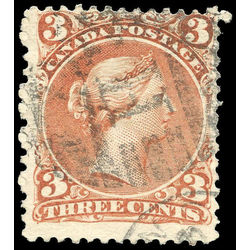 canada stamp 25 queen victoria 3 1868 U F 006