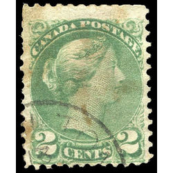 canada stamp 36 queen victoria 2 1872 u vg 002