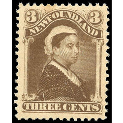 newfoundland stamp 51a queen victoria 3 1887 M VFNH 002