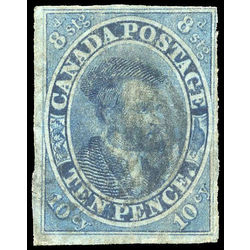 canada stamp 7 jacques cartier 10d 1855 U F VF 007