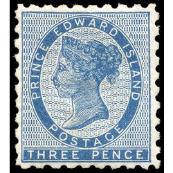 prince edward island stamp 2 queen victoria 3d 1861 m vf 002