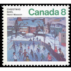 canada stamp 651i skaters at hull 8 1974