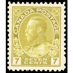 canada stamp 113c king george v 7 1914 M VF 003