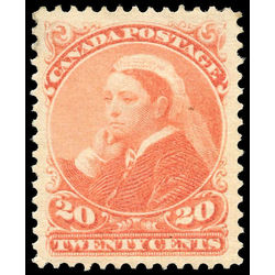 canada stamp 46 queen victoria 20 1893 m vf 012