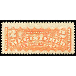 Canada stamp f registration f1 registered stamp 2 1875 m vf 003