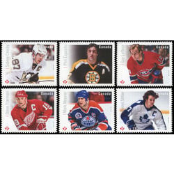 canada stamp 2942i 2947i great canadian forwards 2016