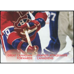 canada stamp bk booklets bk653 great canadian forwards 2016