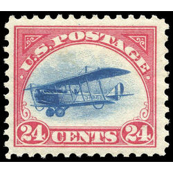 us stamp c air mail c3 curtiss jenny 24 1918 M 001