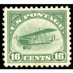 us stamp c air mail c2 curtiss jenny 16 1918 m vf ng 001