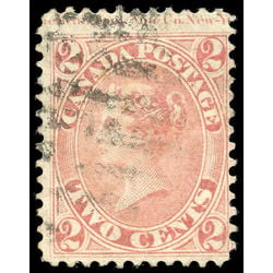 canada stamp 20v queen victoria 2 1859 U F VF 003