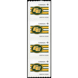 canada stamp 2560 edmonton eskimos 2012 m vfnh strip 4