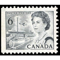 canada stamp 460cpxi queen elizabeth ii transportation 6 1971