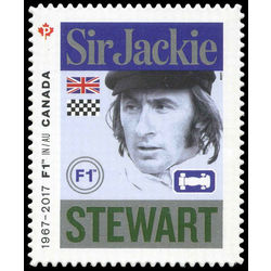 canada stamp 2993 sir jackie stewart 1939 2017