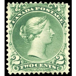 canada stamp 24 queen victoria 2 1868 m vfog 002