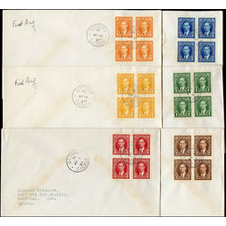 canada first day covers of april 1 1937