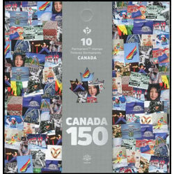 canada stamp bk booklets bk671 canada 150 2017