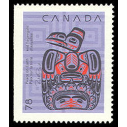 canada stamp 1296as children of the raven 78 1990