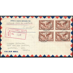 canada first day cover of june 1 1935