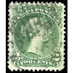 canada stamp 24b queen victoria 2 1868 u vf 003