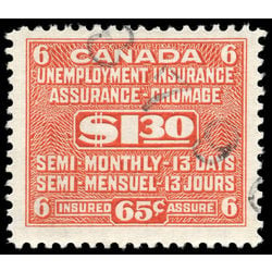 canada revenue stamp fu48 unemployment insurance stamps 1 30 1955