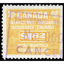canada revenue stamp fu50 unemployment insurance stamps 1 82 1955