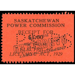 canada revenue stamp se8 saskatchewan electrical inspection 1 1929
