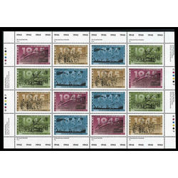 canada stamp 1544ai second world war 1945 1995 M PANE