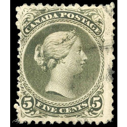 canada stamp 26i queen victoria 5 1875