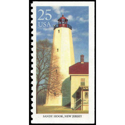 us stamp postage issues 2474 lighthouse sandy hook nj 25 1990