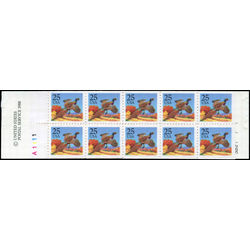 us stamp postage issues bk159 pheasant 1988