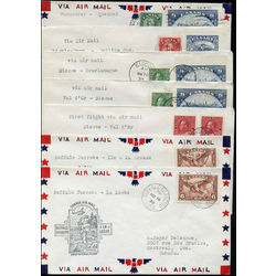 canada first flight covers of 1935 1936