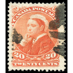 canada stamp 46 queen victoria 20 1893 u vf 013