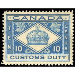 canada revenue stamp fcd4 crown 10 1914