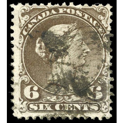 canada stamp 27c queen victoria 6 1868 U F 001
