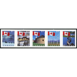 canada stamp 2135 9 flags 2005