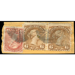 canada 27a pair 37b indian red