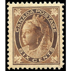 canada stamp 71 queen victoria 6 1897 M VFNH 004