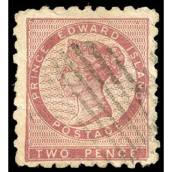 prince edward island stamp 1a queen victoria 2d 1861 U VF 002
