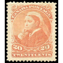 canada stamp 46i queen victoria 20 1893 M VF 002