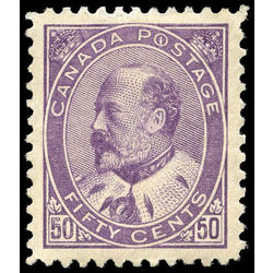 canada stamp 95 edward vii 50 1908 M VF 002